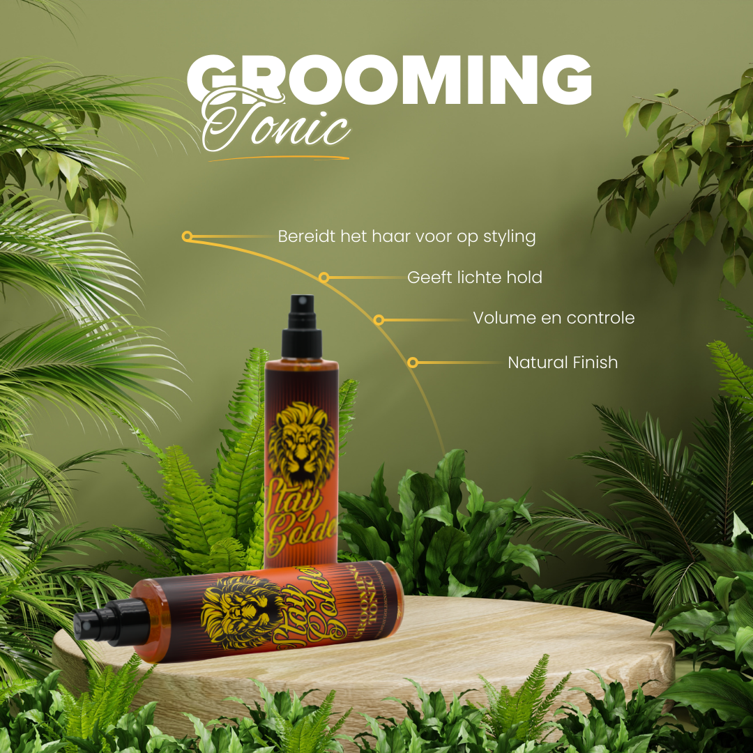 Stay Golden Grooming Tonic (250ml) – pre-styler voor volume & textuur