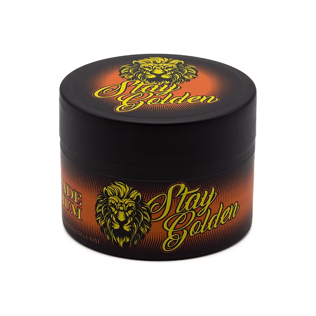 Stay Golden Medium Pomade (120ml)– medium hold, natuurlijke glans, op waterbasis