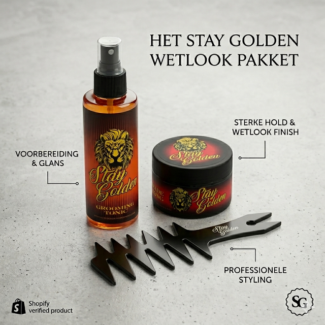 Stay Golden Wetlook Pakket