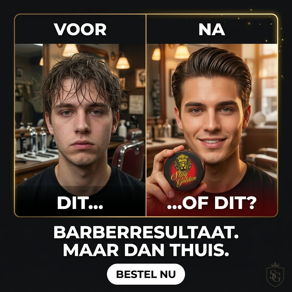 Wetlook Pakket - Barbershop Resultaat Thuis - Stay Golden